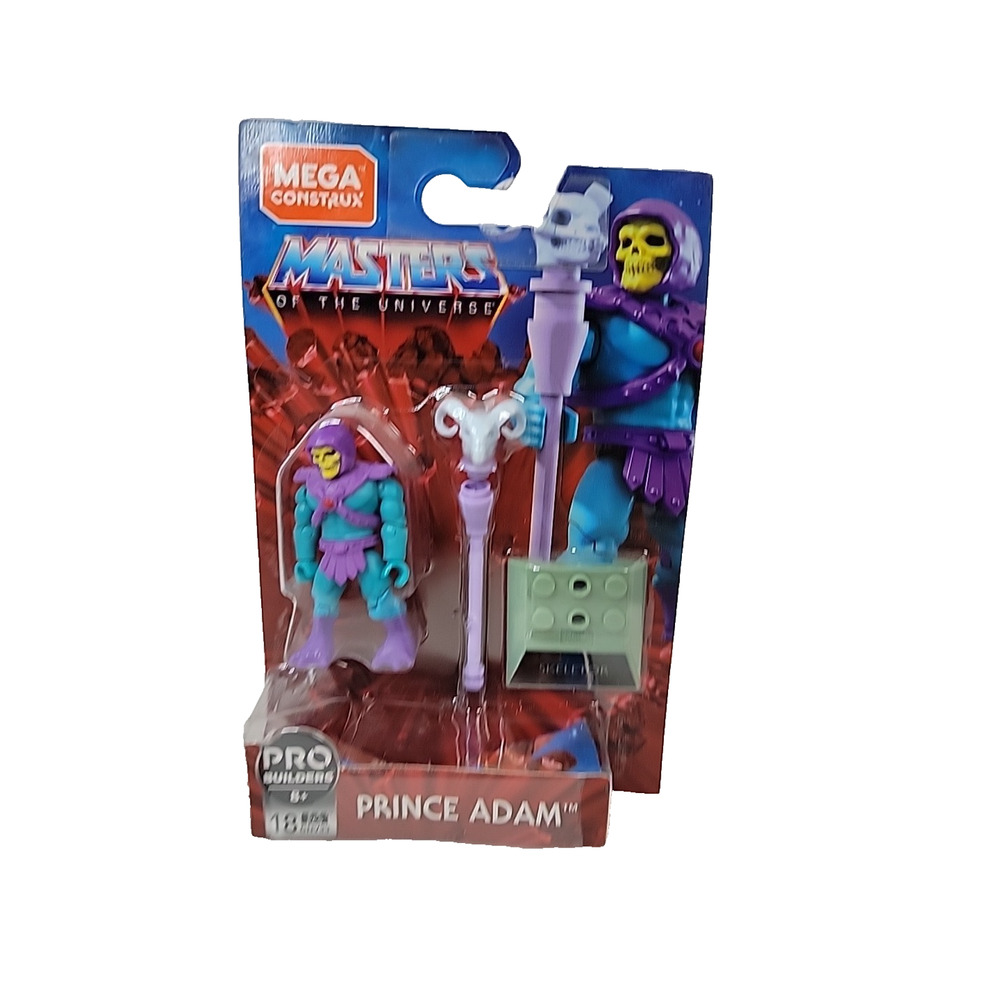 Mega Construx MOTU SKELETOR MISPRINT CARD Mini-Figure Masters of the Universe